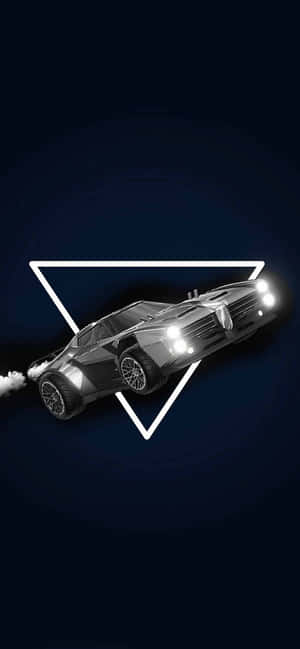 พื้นหลัง iPhone XS Max Rocket League — OLED วอลเปเปอร์