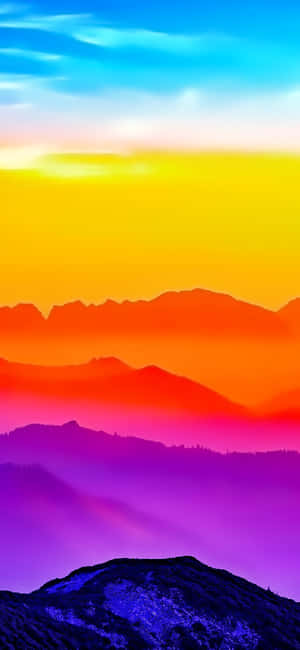 Colorful iPhone — กูเกิล พิกเซล 6 โปร วอลเปเปอร์