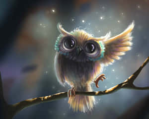 รูปนกฮูกน่ารัก