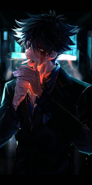 เมกุมิสูบบุหรี่ Jujutsu Kaisen ไอโฟน — จูจุสึไคเซ็น วอลเปเปอร์