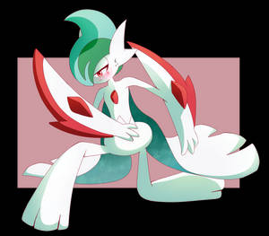เมก้า Gallade โค้งคำนับ