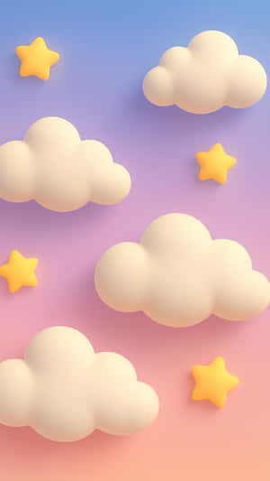 แสงนุ่มนวล,ลอย,เมฆ,ดาว,ท้องฟ้า,ฝัน,พระจันทร์,กลางคืน,สีสัน