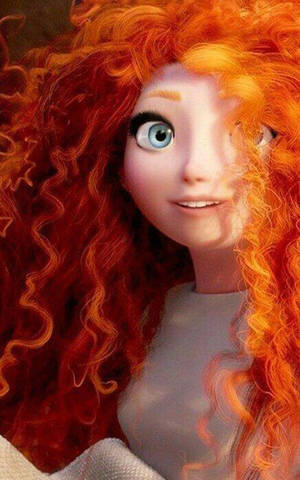 วอลเปเปอร์ Merida ผมยุ่ง — Honor Pad 10 วอลเปเปอร์