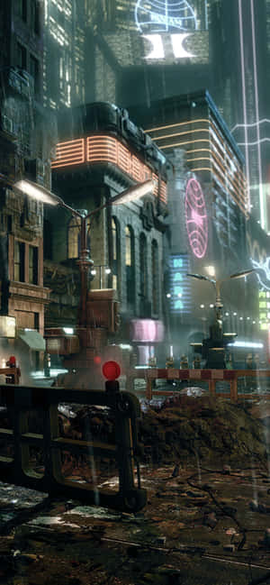 พื้นหลัง Blade Runner — Vivo V วอลเปเปอร์