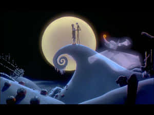 "เรื่องราวอมตะของ The Nightmare Before Christmas" — 나이트메어 비포 크리스마스 GIF วอลเปเปอร์