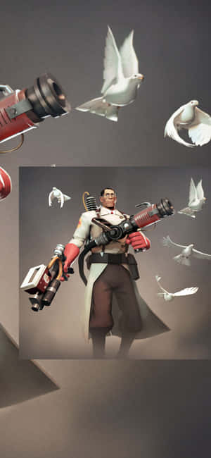 พื้นหลัง iPhone Xs Team Fortress 2 — Honor X9e Pro วอลเปเปอร์