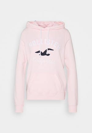 วอลเปเปอร์เสื้อฮู้ดแจ็คเก็ตสีชมพูอ่อน Hollister — คอนทราสต์ต่ำ วอลเปเปอร์