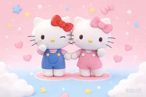เฮลโลคิตตี้,ซานริโอ,น่ารัก,คาวาอี้,สไตล์คาวาอี้,การ์ตูนน่ารัก,แมวคาวาอี้,สไตล์ซานริโอ,คอมพิวเตอร์ — น่ารัก โทโดโรกิ วอลเปเปอร์