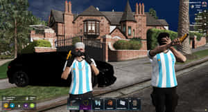 GTA 5,แก๊ง,อาร์เจนตินา,รถยนต์,เสื้อ PNG,ออร่า,พี่น้อง