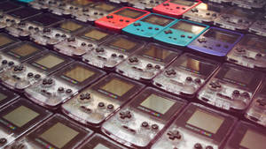 วอลเปเปอร์แถวเครื่องเกมบอยคัลเลอร์รุ่นต่างๆ