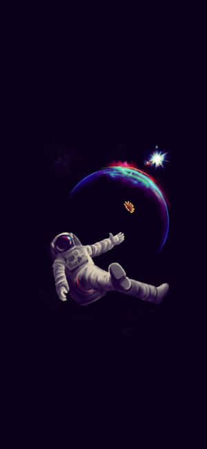 Astronaut Iphone — iPhone 17 Pro วอลเปเปอร์