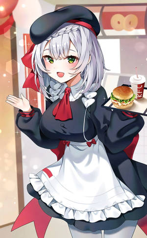 วอลเปเปอร์แฟนอาร์ต KFC Noelle — Redmi Pad 2 9.7 วอลเปเปอร์