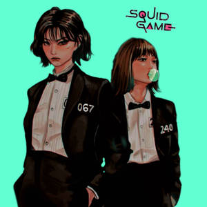 วอลเปเปอร์แฟนอาร์ตผู้เล่น 240 067 สควิดเกม — 067 กล่องเกม วอลเปเปอร์