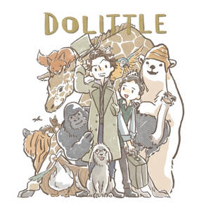 วอลเปเปอร์แฟนอาร์ต Dolittle — Pixel Watch 3 วอลเปเปอร์