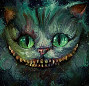 รูปแมวเชสเชียร์ — 柴郡猫 วอลเปเปอร์