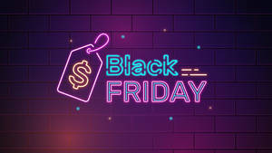 วอลเปเปอร์แสงนีออนสวยงาม Black Friday