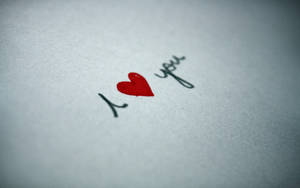 I Love You So Much เขียนด้วยมือ — ฉันรักคุณมาก วอลเปเปอร์