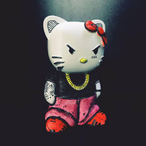 วอลเปเปอร์แองกรี เฮลโล คิตตี้ วันฮาโลวีน ธัก — 凯蒂猫万圣节 วอลเปเปอร์