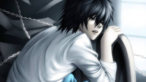 วอลเปเปอร์เด็กหนุ่มอนิเมะแอล ลอว์เลียตจาก Death Note