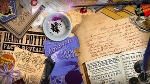 แฮร์รี่ พอตเตอร์ หนังสือยาวิเศษสไตล์สวยงาม — แฮร์รี่ พอตเตอร์ แนวสวย วอลเปเปอร์
