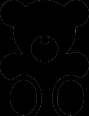 เทดดี้แบร์ - เทดดี้แบร์ PNG สีดำ, PNG โปร่งใส — หมีน่ารัก วอลเปเปอร์