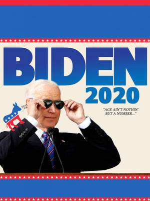วอลเปเปอร์โปสเตอร์เท่ๆ โจ ไบเดน 2020 — 3:4 วอลเปเปอร์