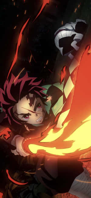 Demon Slayer iPhone 11 — Oppo Find X9 วอลเปเปอร์