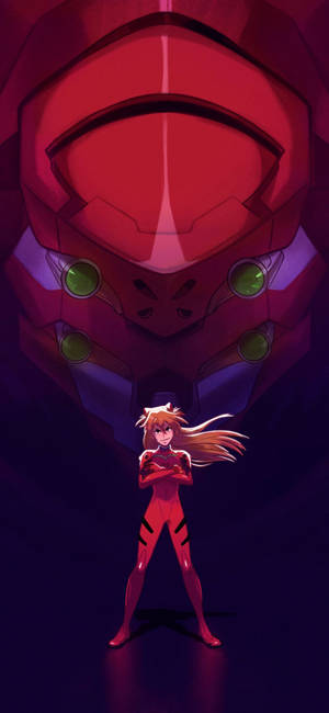 Evangelion โทรศัพท์ — กาแล็กซี A27 วอลเปเปอร์