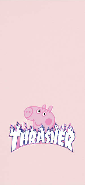 Baddie Peppa Pig — iPhone 11 Pro วอลเปเปอร์