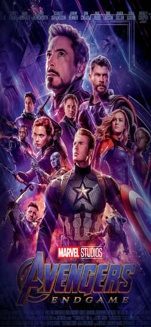 iPhone Xs Marvel's Avengers พื้นหลัง — Honor Play10A วอลเปเปอร์