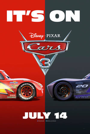 โปสเตอร์ Cars 3 Lightning ปะทะ Jackson — หัวเว่ย เมทแพด แอร์ (2026) วอลเปเปอร์