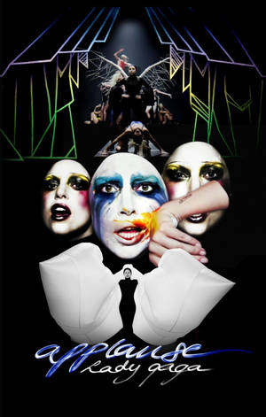 วอลเปเปอร์โปสเตอร์ Lady Gaga Applause — Redmi Pad วอลเปเปอร์