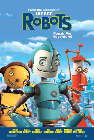 โปสเตอร์ Robots พร้อมแท็กไลน์ — หัวเว่ย เมทแพด แอร์ (2026) วอลเปเปอร์