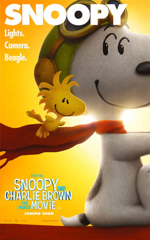 โปสเตอร์ Snoopy จาก The Peanuts Movie — POCO Pad M1 วอลเปเปอร์