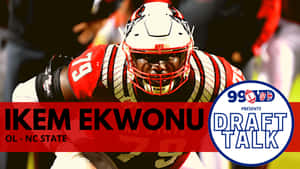 โปสเตอร์พูดคุยเรื่องดราฟต์ของ Ikem Ekwonu