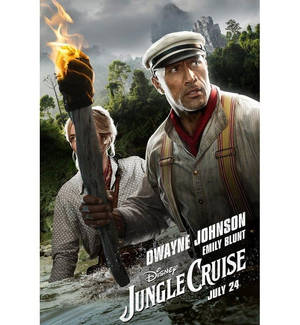 วอลเปเปนโปสเตอร์ภาพยนตร์ Jungle Cruise 2021 — รุ่งอรุณ วอลเปเปอร์