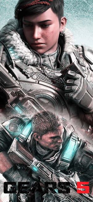 Iphone Xs Gears Of War 5 Background — Vivo T4R วอลเปเปอร์