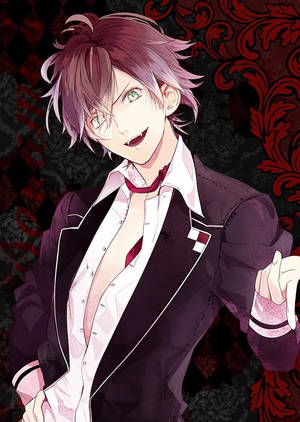 วอลเปเปอร์โปสเตอร์สีแดง Diabolik Lovers อายาโตะ — OnePlus Pad Go 2 วอลเปเปอร์