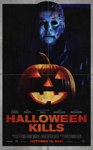 วอลเปเปอร์โปสเตอร์หน้ากากไหม้ Halloween Kills — Lenovo Idea Tab Plus วอลเปเปอร์