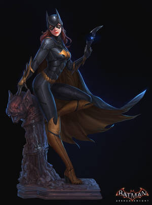 แบทเกิร์ลใน Batman Arkham Knight iPhone — แบทแมน วอลเปเปอร์