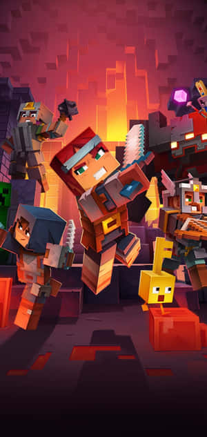 วอลเปเปอร์ Pixel 3 Minecraft — Realme C85 Pro วอลเปเปอร์