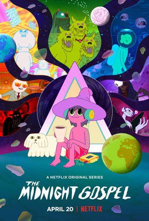 วอลเปเปอร์โปสเตอร์โปรโมท The Midnight Gospel Netflix