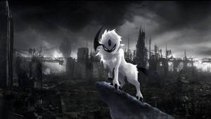 วอลเปเปอร์โปเกมอน Absol สีเข้มแนวอนิเมะ — อนิเมะมืด GIF วอลเปเปอร์