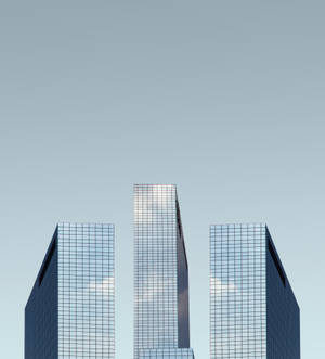 Glass Skyscrapers Model wallpaper — Oppo Find N วอลเปเปอร์