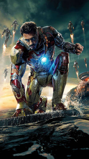 โรเบิร์ต ดาวนีย์ จูเนียร์ ชุดต้นแบบ Iron Man โทรศัพท์