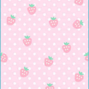 โลกน่ารักสyle Kawaii - พื้นหลังสุนทรีย์สีชมพู