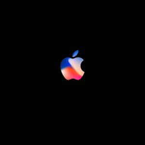 วอลเปเปอร์โลโก้ Apple บนจอ OLED