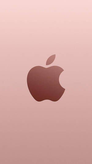 โลโก้ Apple สีกุหลาบทอง iPhone SE — iPhone Se วอลเปเปอร์