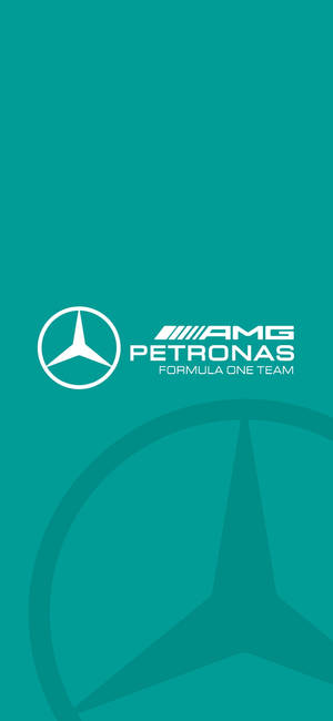 F1 iPhone AMG Petronas โลโก้สีฟ้าเทล — Samsung S23 วอลเปเปอร์