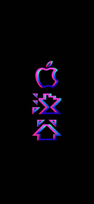 วอลเปเปอร์โลโก้ Iphone Xs